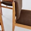 Mid century Swedish Modern Oak dining chairs by Karl Erik Ekselius, 1960s, Set of 4 - Image 2