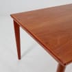 Danish Henning Kjaernulf rectangular teak table with two extension leaves, Denmark 1960s - Image 2