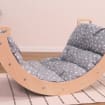 Baby Gift Cotton Cushion for Montessori Arch, Waldorf Soft Play Equipment Climbing Arch Pillow, Kletterbogen Kissen Handmade - Image 2