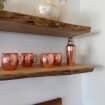 Rustic Live Edge Floating Shelf | Pantry shelf | Bathroom & Kitchen Shelf | Book Shelf | Wood Shelf Shelf | Maple - Image 2