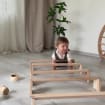 Baby Gift Transformable Balance Beam Set, Nursery Decor Montessori Balance Toy, Plywood Furniture Indoor Play Gym, Balance Path for Kids - Image 2