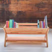 Trough-Style Bookcase/Storage - Maple Wood, Cherry Wood, or Painted options - 32 x 16 x 15 3/4 inch - Image 2