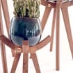 Wood Plant Stand Indoor Plant Stand Wooden Plant Stand Plant Pot Stand Modern Planter Pot Farmhouse Decor Garden Decor Wedding Gifts Shelf - Image 2