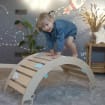 Climbing arch, climbing toy for children, rocker ramp, rocker-arch, rocker, Montessori toys, wooden rocker, climbing gym - Image 2