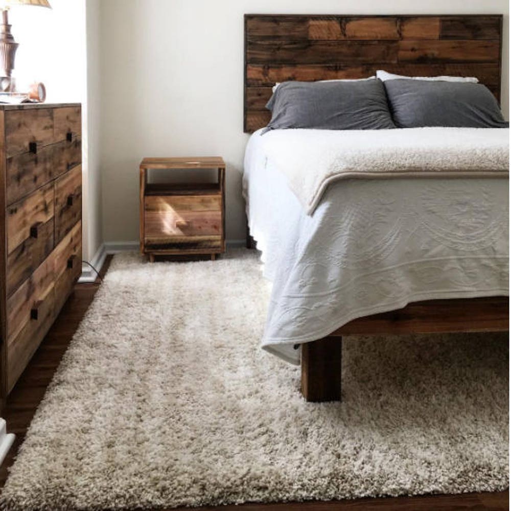 The Homestead Bed - Rustic Rough Sawn Barnwood Bed - Repurposed Timber - Handmade in USA - Image 7