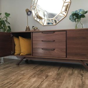72" Bespoke Statement Credenza - 2 Doors, 3 Drawers - Customize to Your Unique Style