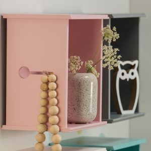 Set of 4 Woodjoy Multifunctional small shelves Baby registry item Gift for kids