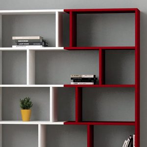 Bookcase Set of 2-multi color,handmade furniture,bookshelves,living room furniture,modern bookcase