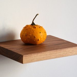 Black walnut floating shelf / floating bedside shelf / floating kitchen shelf / floating entryway shelf