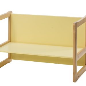 Multifunctional Montessori based desk_bench without shelve, certified solid wood and plywood Baby registry item Gift for kids