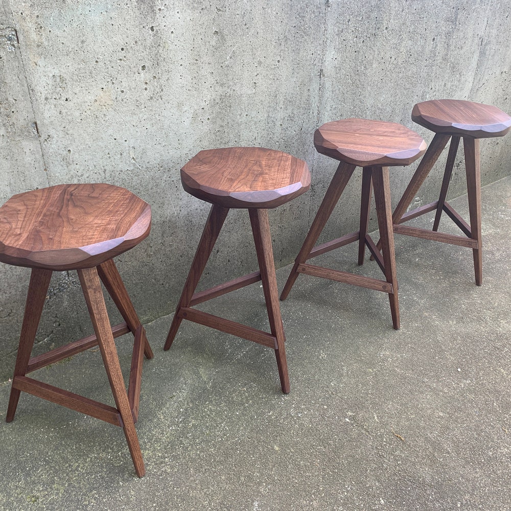 Bar Stool / Counter Stool / Stool - Tripod - Image 7