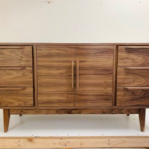 60" Bespoke Statement Credenza - 4 Doors, 6 Drawers - Customize to Your Unique Style