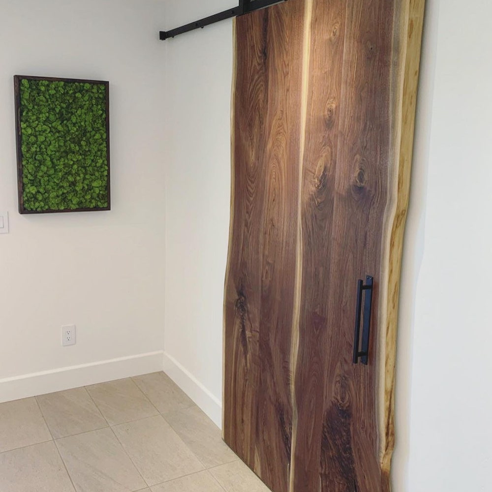 Live Edge Sliding Door | Sliding Door | Barn Door | Closet Door | Pantry Door - Image 2