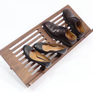 il_1000x1000.2625604718_qzi9.jpg Shoe rack, Entryway Shoe rack, Shoe Cabinet, Shoe Storage in solid american Walnut or Oak