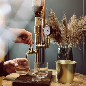 Whiskey Dispenser, Liquor Dispenser, Perfect Gifts For Him, Unique Gift For Anniversary, Gifts For Him, Wood Drink Fountain