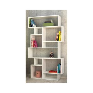 Modern Bookshelf For Living Room Handmade Furniture And Decor Geometric Bookshelf Custom Bookshelf Bookshelves For Office Unique Bookshelf