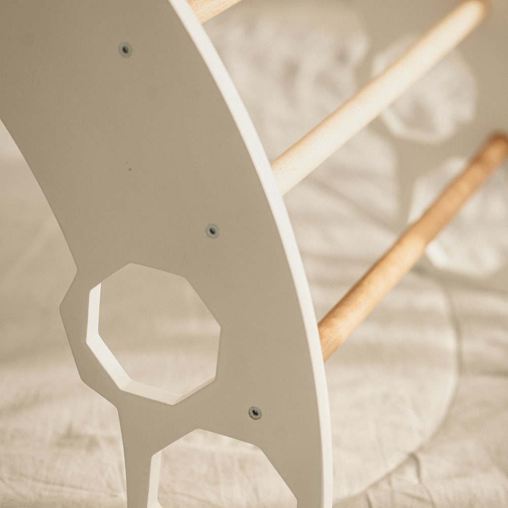 Climbing arch, Baby Activity Board, Montessori furniture, Toddler Gym, Toddler arch, Wooden climb toy Climbing furniture Wood play gym - Image 7