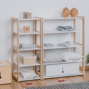 il_1000x1000.2876048046_j0kz-1.jpg Montessori MAXI and MAXI+ shelves set Toy storage for Toddlers Bookcase Baby registry item Gift for kids