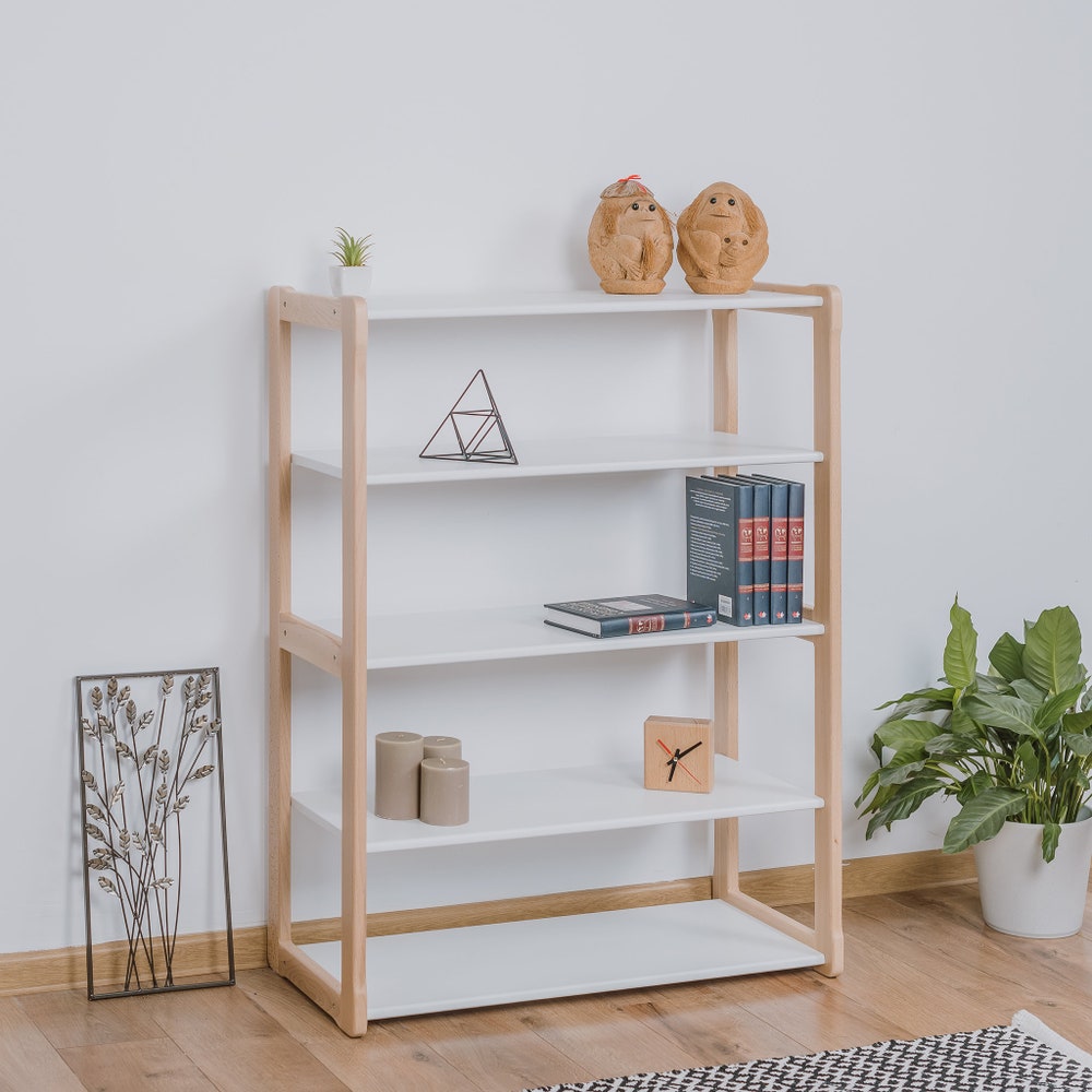 Clothing rack type B with shelf for kids combined with a MAXI and a MAXI + shelf Kid wardrobe - Image 8