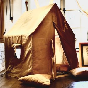 Hunting nomad tent - small cottage, Playschool house - portable canopy playhouse for toddlers - Christmas gift