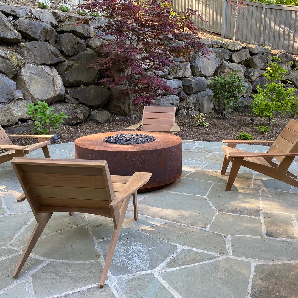 Adirondack Chair - modern lounge chair - firepit chair - outdoor armchair - patio chair - Image 9