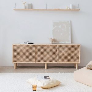 Solid wood sideboard, Handcrafted, Living room furniture - Altea