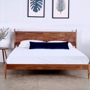 Mid Century Modern Platform Bed  | Storage Platform Bed | Solid Wood Bed Frame | Bed No. 4.5