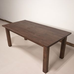 il_1000x1000.3239241407_7t51.jpg Solid Wood Dining Table, Maple Parson's Table, Wood Kitchen Table, Maple Kitchen Table, Sturdy Wood Table for Kitchen or Dining Room