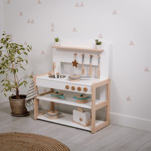 PLAY KITCHEN Type A2, Kids Pretend Play, Montessori Wooden Kitchen, Toys For Girls ,Gift for kids