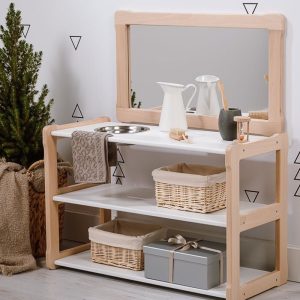 Child Montessori washbasin toddler Waschtisch kind Type A +PLUS, WITH mirror Baby registry item