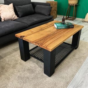 Coffee/Side/End Table Wood Raund/Epoxy Resin Live Edge Rustic Unique River custom reclaimed luxury Wooden/Solid slab kitchen/sehpa table