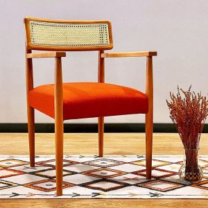 Dining Chairs Mid Century Modern Chair Danish Chair Wooden Dining Chairs Side Chair Rattan Chair Desk Chair MCM Chair Armchair