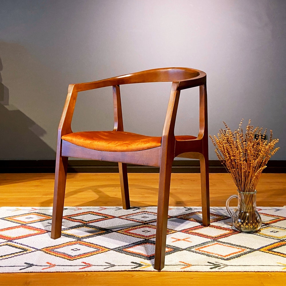 Mid Century Modern Dining Chair Dining Room Chair Office Chair Industrial Chair Wooden Dining Chair MCM Chair Mid Century Dining Chair - Image 2