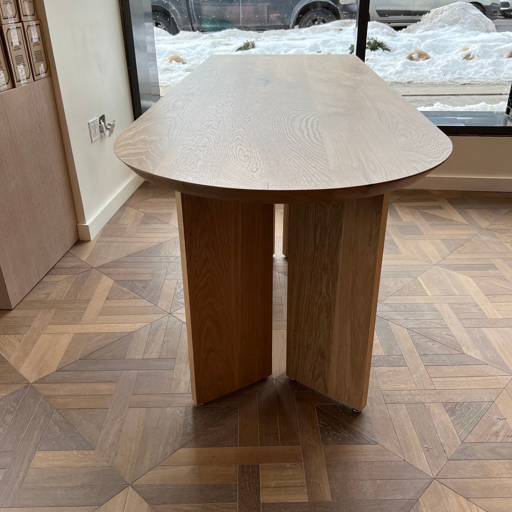 White Oak Dining Table - Image 3