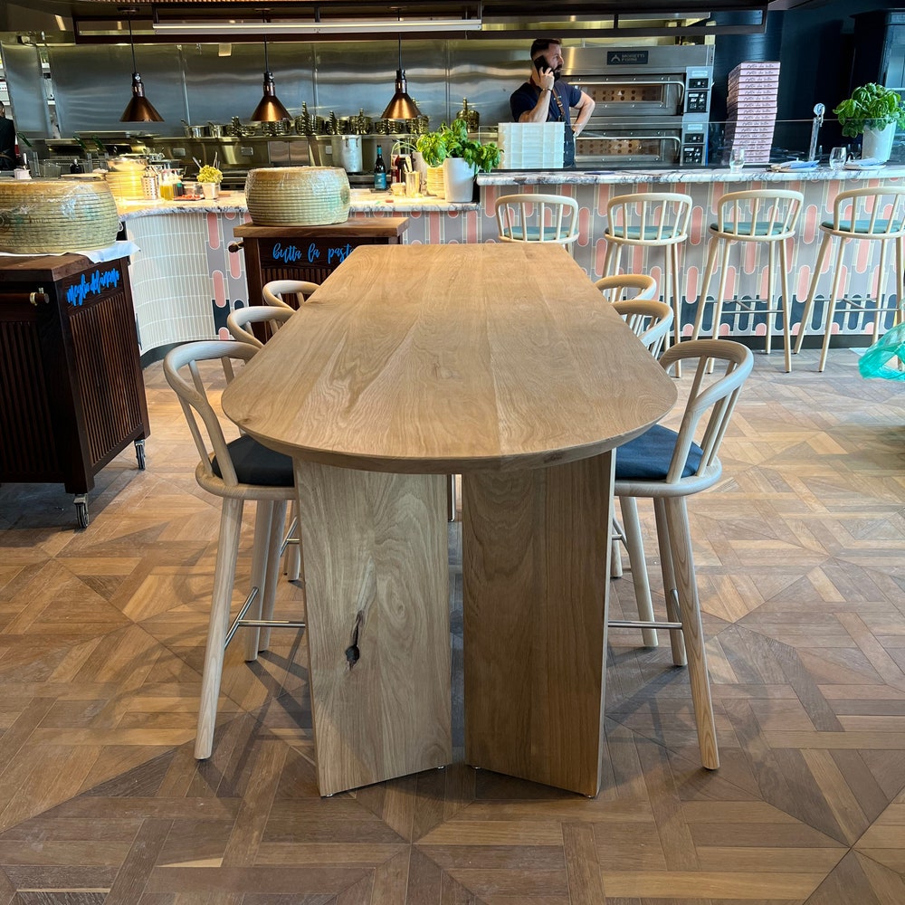 White Oak Dining Table - Image 2