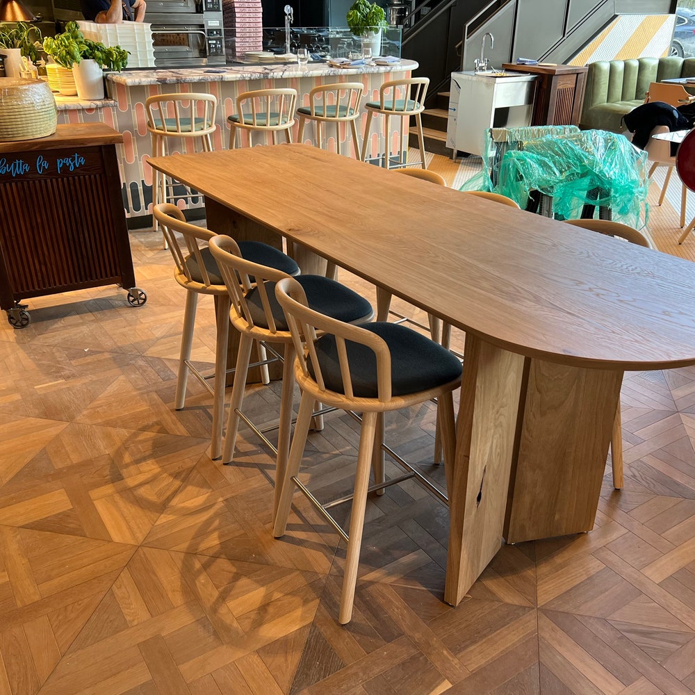 White Oak Dining Table - Image 8