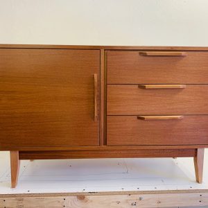 48" Bespoke Bathroom Vanity Cabinet - Left Offset Single Sink, 1 Door, 3 Drawers - For New Home Build or Remodel