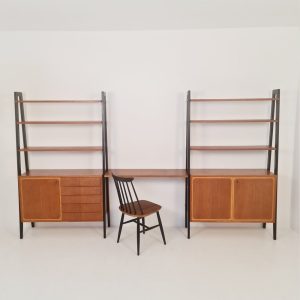 Original vintage bookshelf system/ book case teak by Bengt Ruda from the 60s - Danish design
