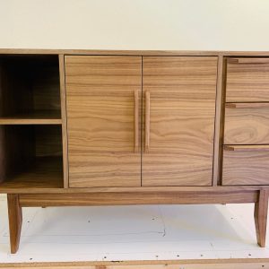 48" Mid Century Bathroom Vanity Cabinet - Single Sink, 2 Door, 3 Drawers - Customize to Your Unique Style - For New Home Build or Remodel