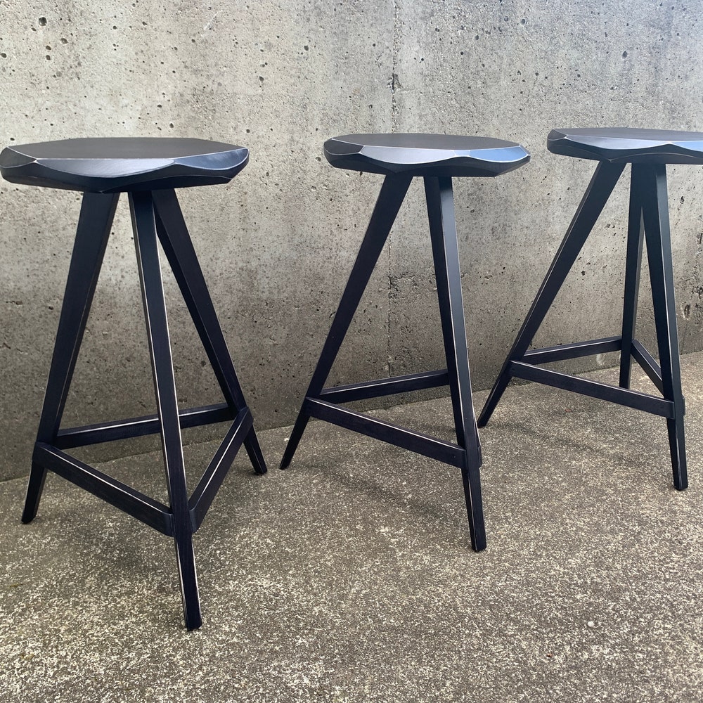 Bar Stool / Counter Stool / Stool - Tripod - Image 3