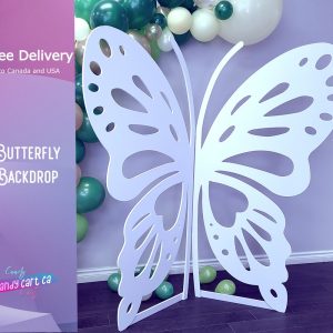 Free standing Butterfly Backdrop, Photo backdrop | Unique Birthday Decor | Sign Display | Giant Butterfly Birthday Photobooth Decor