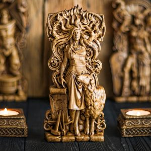 Brigid Irish god, Tuatha De Danann, celtic goddess, pagan goddess, wiccan, wicca, altar, druid, witchcraft, gaelic