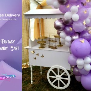Fantasy Candy Cart with wheels, adult sweet cart | Cake stand, mini Bar | Party Decor Birthday idea | Wedding decorations, Wedding idea