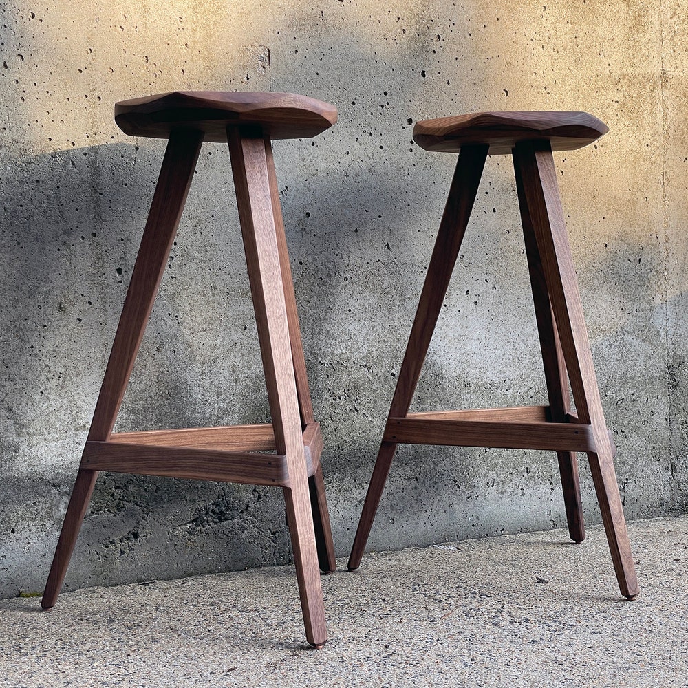 Bar Stool / Counter Stool / Stool - Tripod - Image 9