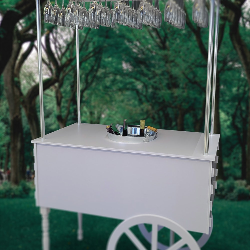 Champagne Cart | Decorative Champagne Cart | Mini drink bar | Party Decor | Wedding decorations | Wedding idea - Image 7