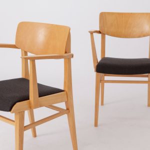 Set of 2 Armchairs by Casala, German Manufacturer, Mid-Century