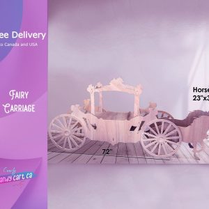 Fairy Carriage | Victorian Carriage | Princess Fairytale | Birthday unique idea | Queen Cart | Cake stand Bar | Party Decor | Birthday idea