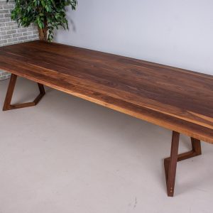 Custom Walnut Table, Custom Dining Table 120", 10 Foot Wood Table, Large Walnut Dining Table, Wood Dining Tables 10', 120" Dining Table