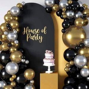Free Standing Arched Backdrop, Photo backdrop | Unique Party Decor | Sign Display |  Bay shower Photobooth Decor