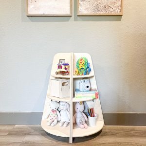 il_1000x1000.4167518414_g28b.jpg SERENA- Montessori Corner Toy Shelfs - Set of 2 - Toddler Toy Shelf’s - Montessori Wooden Furniture - Wooden ToyShelf - Toy Storage - USA!